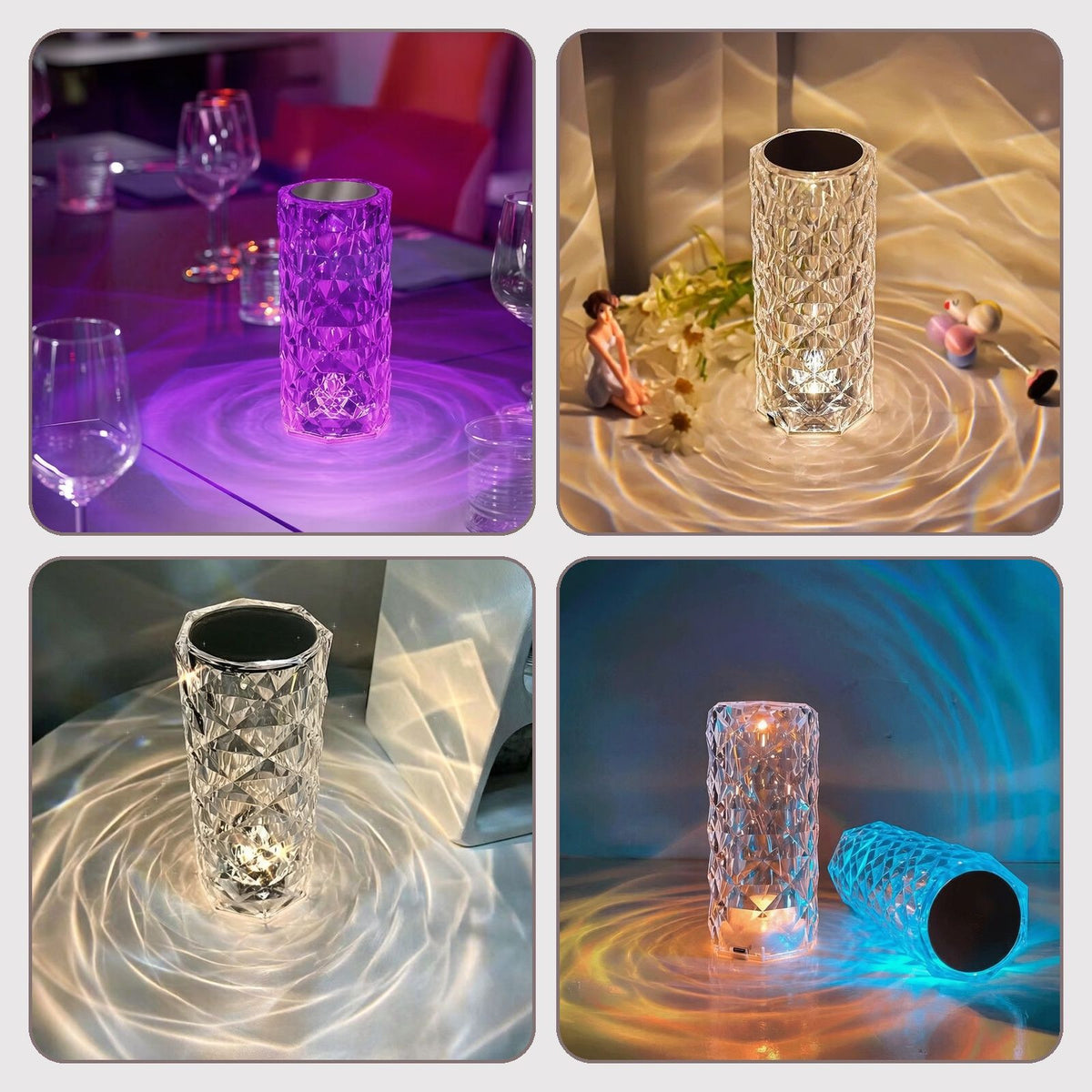 Lampe d'ambiance rose, veilleuse romantique pour chambre, style Instagram, cadeau d'anniversaire