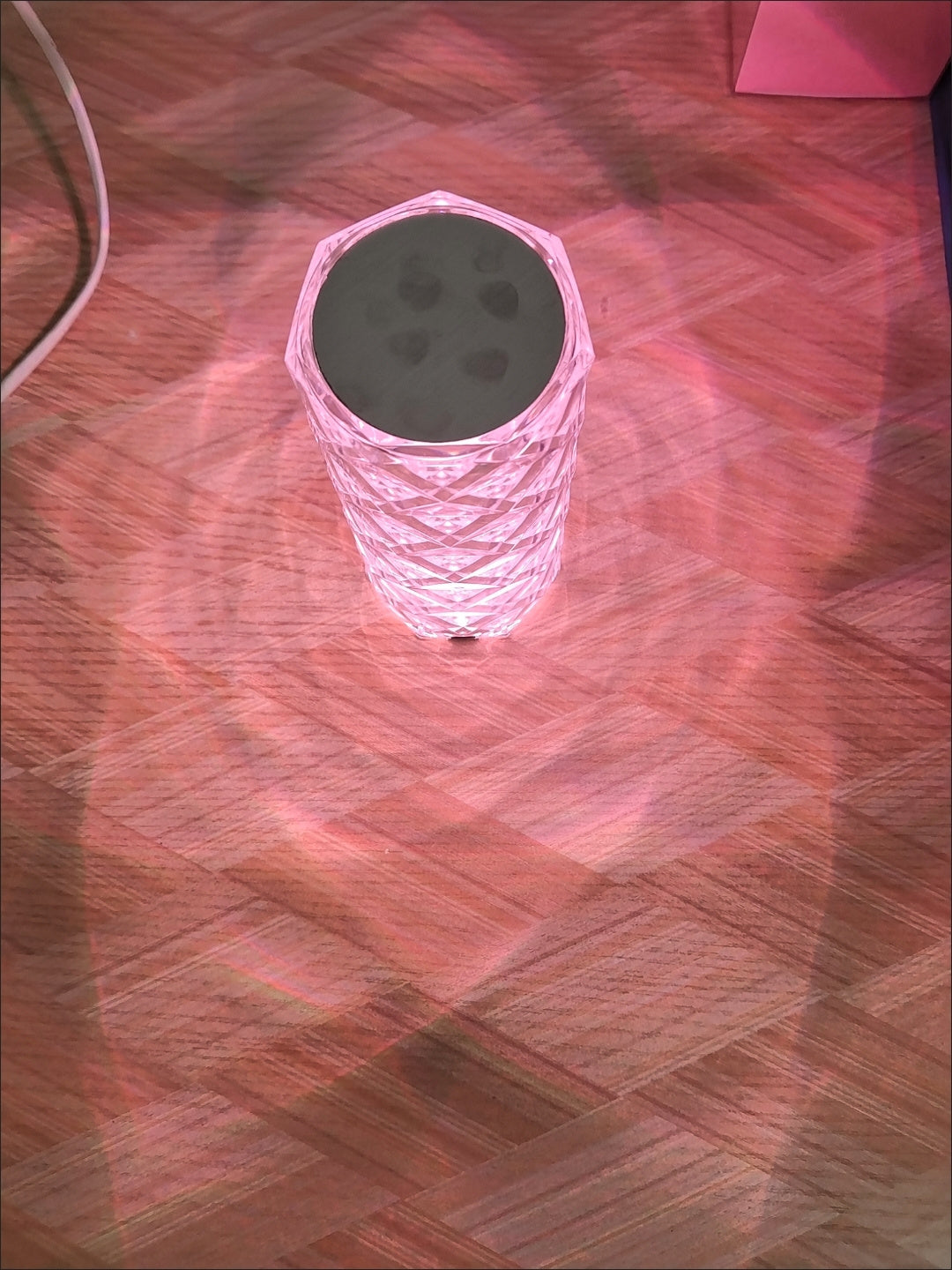 Lampe d'ambiance rose, veilleuse romantique pour chambre, style Instagram, cadeau d'anniversaire