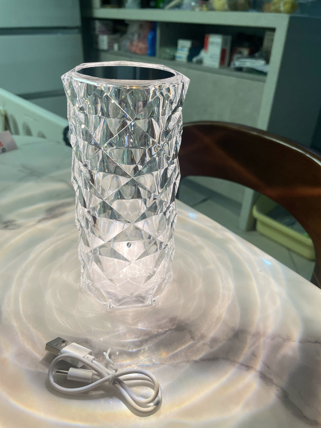 Lampe d'ambiance rose, veilleuse romantique pour chambre, style Instagram, cadeau d'anniversaire